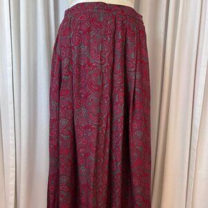 Vintage Pendleton Sophisticates Maxi Skirt
